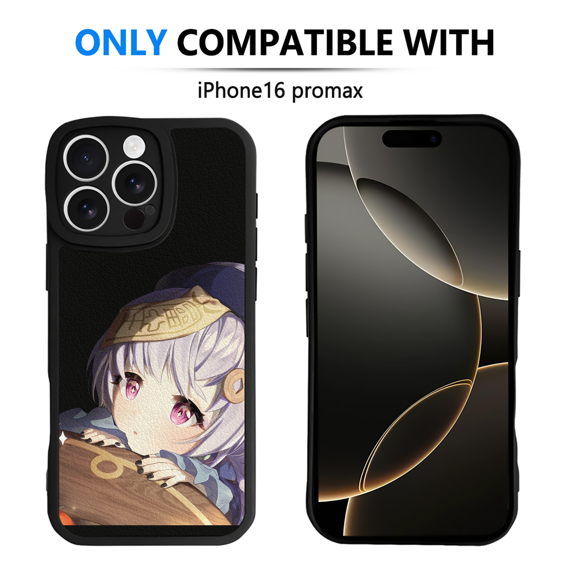 げんし神 七七 なな  genshin Nana 【iPhone 16シリーズ対応】シリコンスマホケース（レザー調） 材質：シリコン